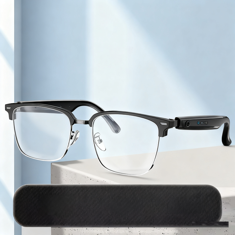 AI Translation Glasses - Bluetooth Glasses with 75 Language Support - NOVA TRENZ
