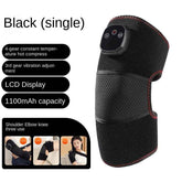 Electric Heated Knee and Calf Massager Warm Compress Knee Support