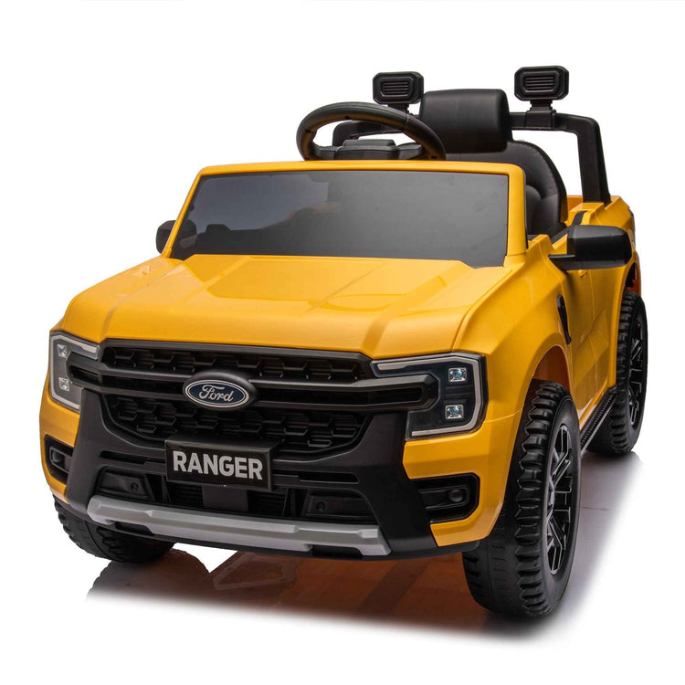 12V Kids Ride On Car W/Parents Remote Control,Licensed Ford Ranger,2WD,Rear wheel suspension,Low Start,Headlight,Horn,MP3,Blueto - NOVA TRENZ