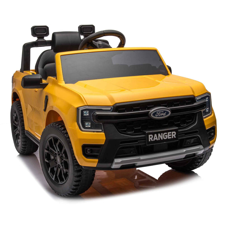 12V Kids Ride On Car W/Parents Remote Control,Licensed Ford Ranger,2WD,Rear wheel suspension,Low Start,Headlight,Horn,MP3,Blueto - NOVA TRENZ