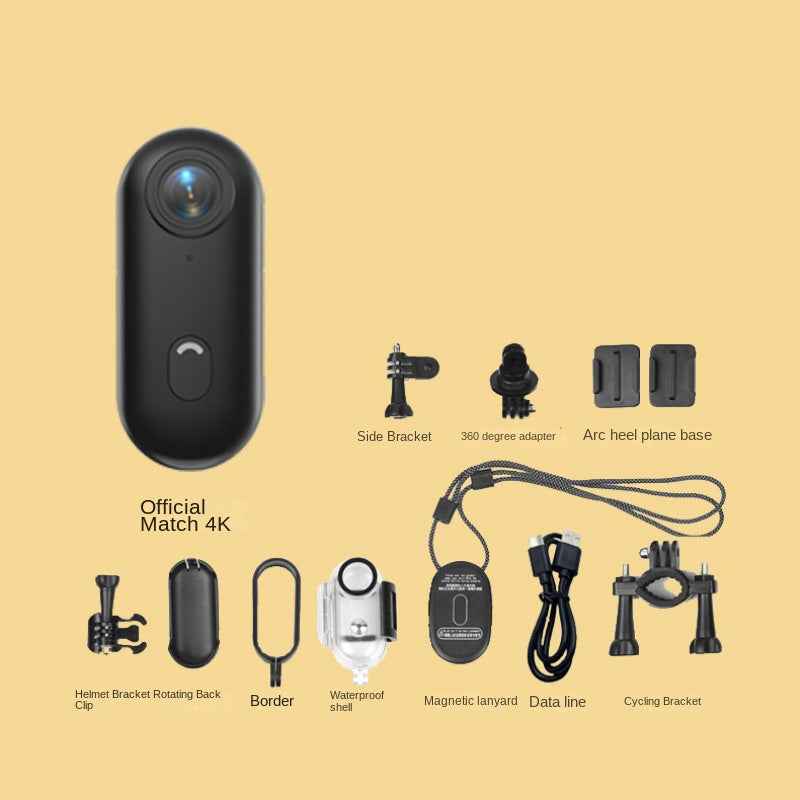 Thumb Bike Camera Magnetic Back Clip Sports Recorder