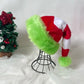 Plush Striped Santa Hat for Family Fun and Holiday Cheer - NOVA TRENZ