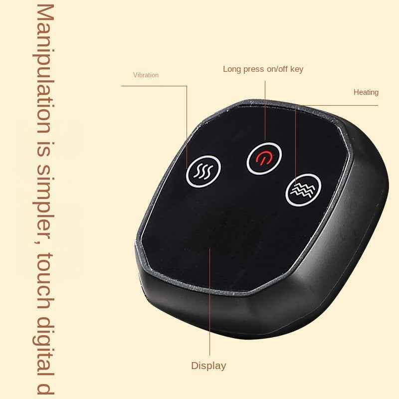 Electric Heated Knee and Calf Massager Warm Compress Knee Support