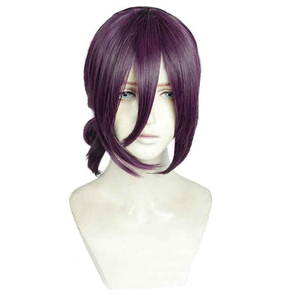 Chainsaw man Lacey cosplay wig bomb demon purple braid anime cosplay fake hair