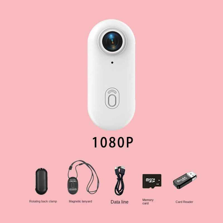 Thumb Bike Camera Magnetic Back Clip Sports Recorder