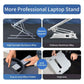 N8 Laptop Stand Adjustable Aluminum Desktop Cooling Pad for Macbook Notebook Bracket Support Foldable Portable Laptop Holder