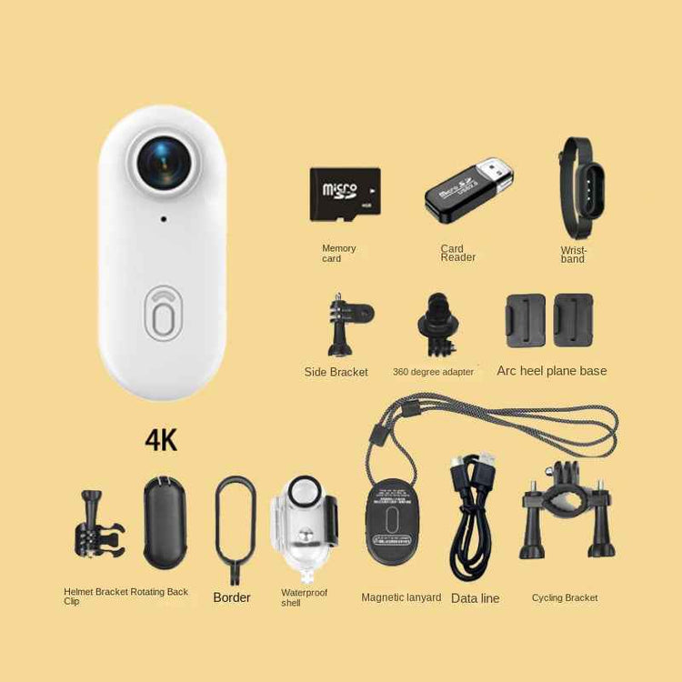 Thumb Bike Camera Magnetic Back Clip Sports Recorder