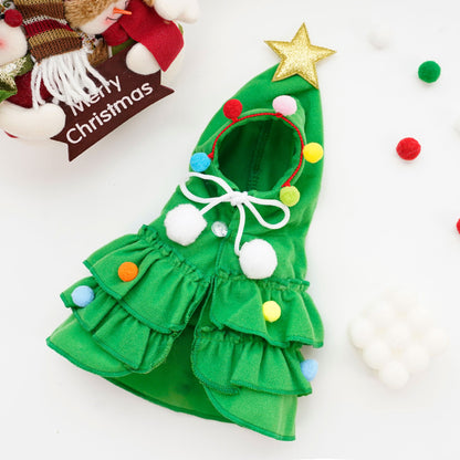 Christmas Dog Costume - Festive Cloak for Pup Celebrations - NOVA TRENZ