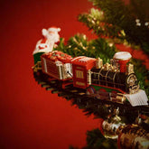 Christmas Train and Tree Set with Music Santa Gift for Kids - NOVA TRENZ