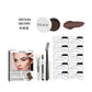 EELHOE Perfect Brow Stencil Kit, Waterproof Smooth Easy Color No Smudge No Makeup Natural Three-Dimensional Eyebrow Cream