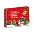 Christmas Countdown Train Toy Set - Building Blocks Countdown Calendar Santa Train for Kids - NOVA TRENZ