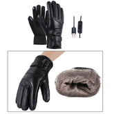 Electric Heated Gloves Waterproof Windproof - Stay Warm!
