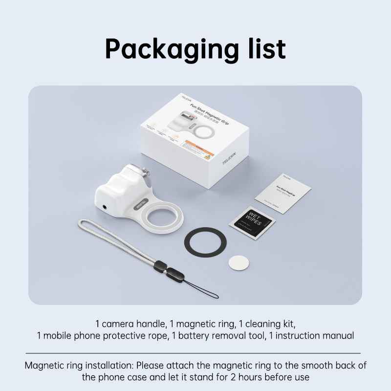 MagSafe Bluetooth Grip Stabilizer for Effortless Photography - NOVA TRENZ