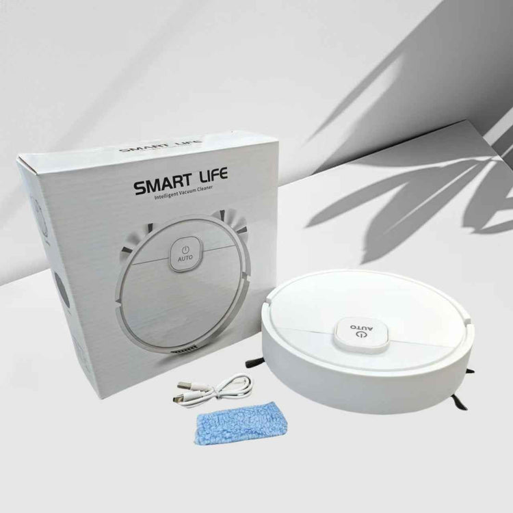 Smart Home Robotic Vacuum Cleaner with Mopping Function and Charging Capability