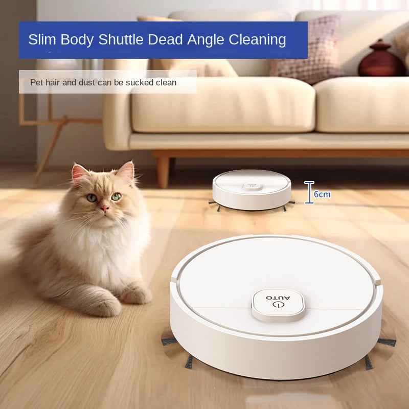 Smart Home Robotic Vacuum Cleaner with Mopping Function and Charging Capability