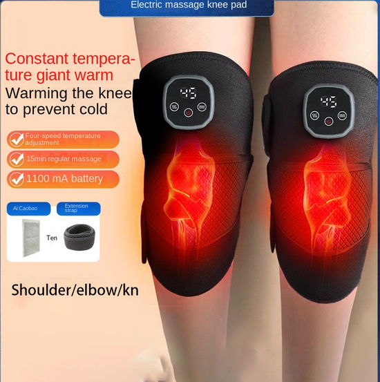 heated knee and calf massager