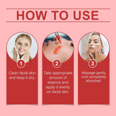 OUHOE Dragon Blood Essence, Facial Skin Contour Radiance Hydrating Moisturizing Essence