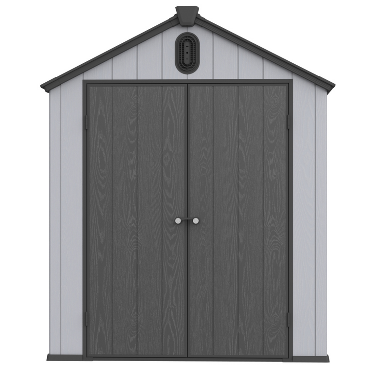 XWT012 Plastic Storage Shed for Garden 6x8ft - Backyard Tool Storage Solution - NOVA TRENZ