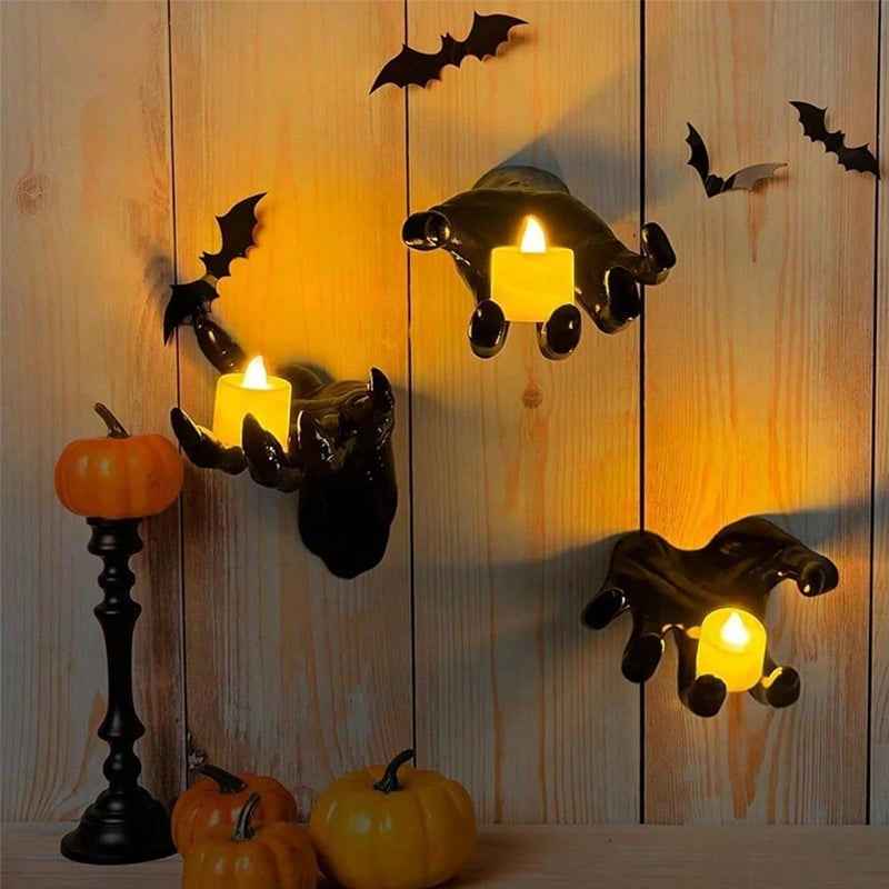 Gothic Bat Wall Decor Set for Spooktacular Halloween Decorating - NOVA TRENZ