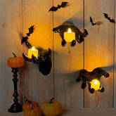 Gothic Bat Wall Decor Set for Spooktacular Halloween Decorating - NOVA TRENZ