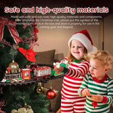 Christmas Train and Tree Set with Music Santa Gift for Kids - NOVA TRENZ