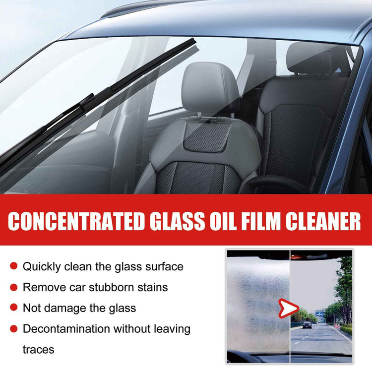 Concentrated Glass Oil Film Cleaner To Remove Oil And Rain Car Windshield Fog Cleaner
