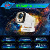 Hy260Pro Projector H713 Android 11 Smart HD 4K Auto Focus Barrel Projector