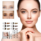 EELHOE Perfect Brow Stencil Kit, Waterproof Smooth Easy Color No Smudge No Makeup Natural Three-Dimensional Eyebrow Cream