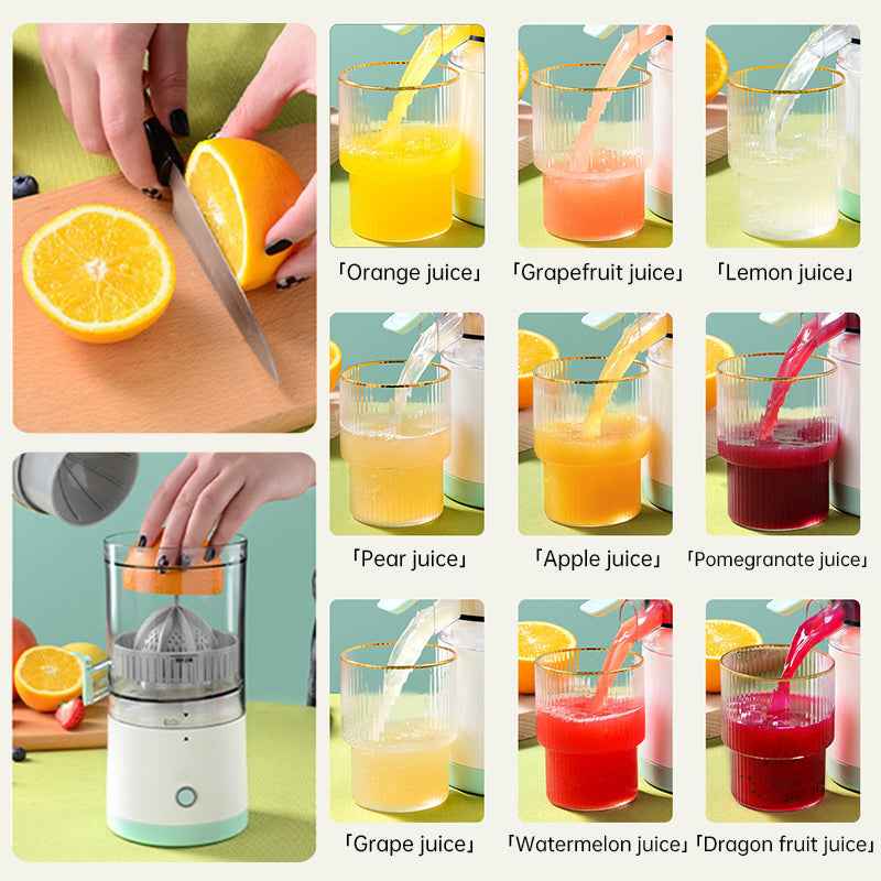 Portable Slow Juicer - USB Rechargeable Electric Blender