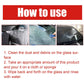 Concentrated Glass Oil Film Cleaner To Remove Oil And Rain Car Windshield Fog Cleaner