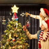 Christmas Train and Tree Set with Music Santa Gift for Kids - NOVA TRENZ