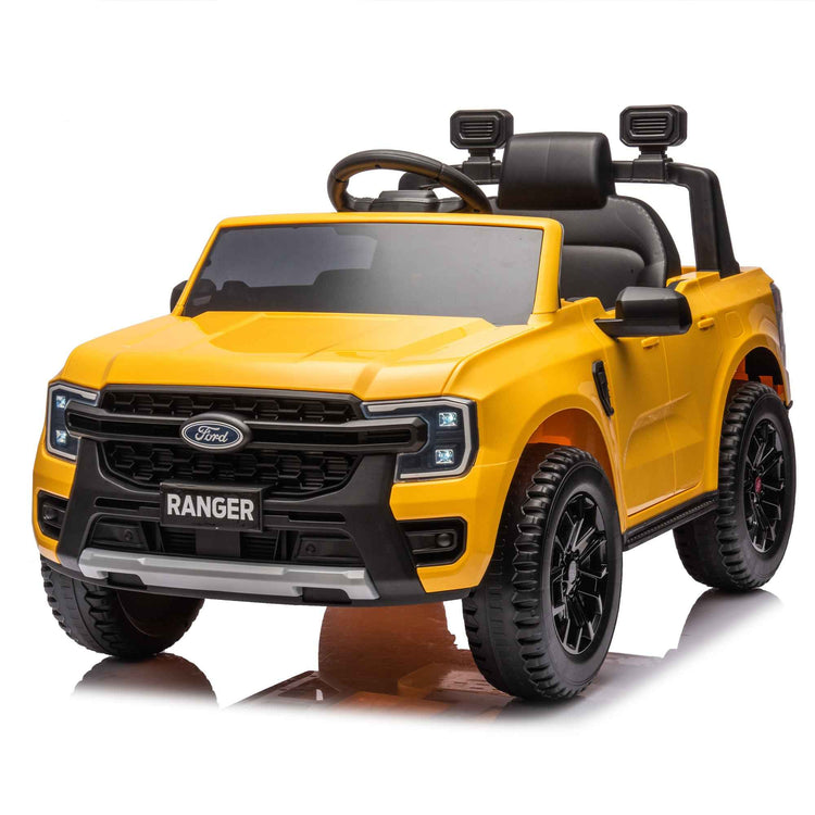 12V Kids Ride On Car W/Parents Remote Control,Licensed Ford Ranger,2WD,Rear wheel suspension,Low Start,Headlight,Horn,MP3,Blueto - NOVA TRENZ