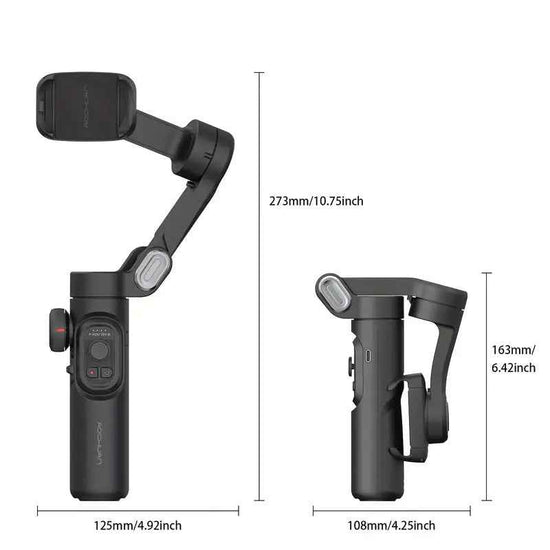 XE 3-Axis Handheld Gimbal Stabilizer for Smooth Smartphone Video Recording and Vlogging