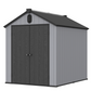 XWT012 Plastic Storage Shed for Garden 6x8ft - Backyard Tool Storage Solution - NOVA TRENZ