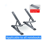 N8 Laptop Stand Adjustable Aluminum Desktop Cooling Pad for Macbook Notebook Bracket Support Foldable Portable Laptop Holder - NOVA TRENZ