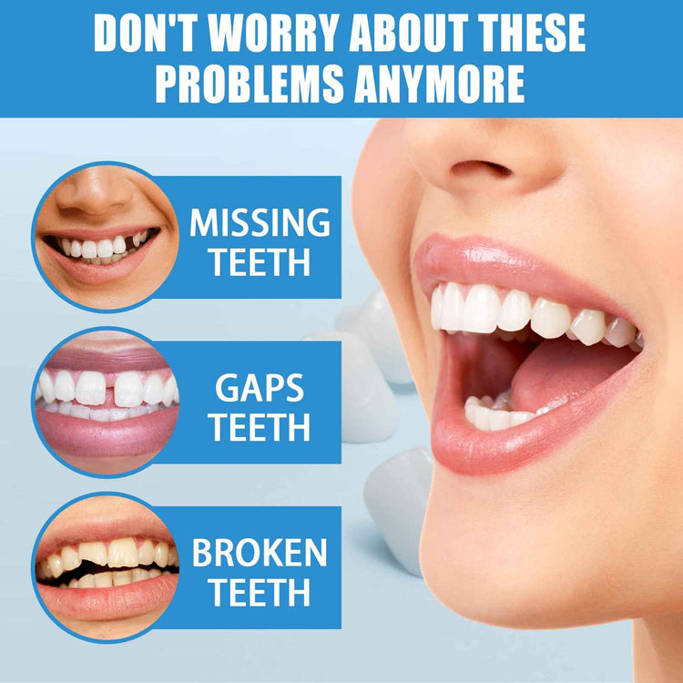 Jaysuing Moldable Dental Filling Cavity Adhesive (30ml box), Film And Television Makeup Denture Modification Adhesive, False Dental Filling, Broken Tooth Temporary Dental Filling Adhesive