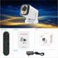 Hy260Pro Projector H713 Android 11 Smart HD 4K Auto Focus Barrel Projector