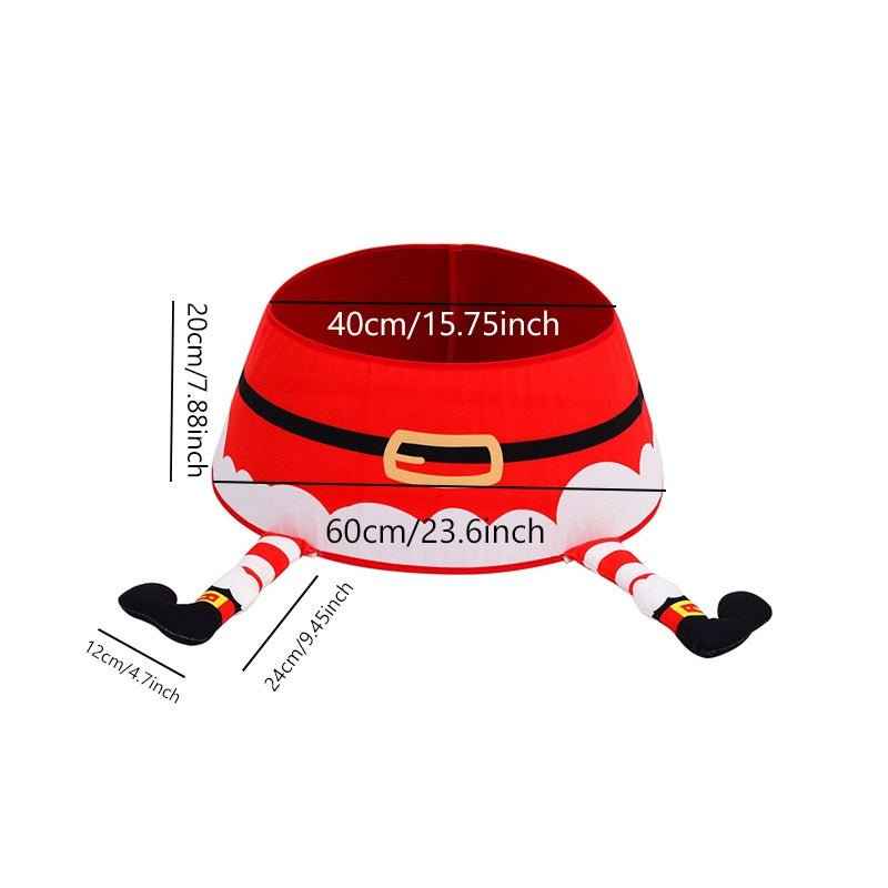 Christmas Tree Skirt Decoration with Legs for Festive Holiday Cheer - NOVA TRENZ