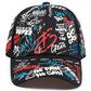 Fashion Graffiti Baseball Cap Adjustable Snapback Hat for Men and Women - Hip Hop Visor Spring Cotton Cap - NOVA TRENZ