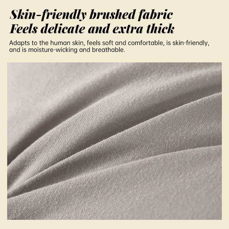 Fluffy Backrest Cushion - Classic Solid Brushed Triangular Bed Cushion for Ultimate Comfort - NOVA TRENZ