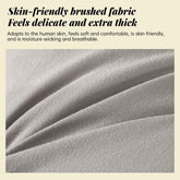 Fluffy Backrest Cushion - Classic Solid Brushed Triangular Bed Cushion for Ultimate Comfort - NOVA TRENZ