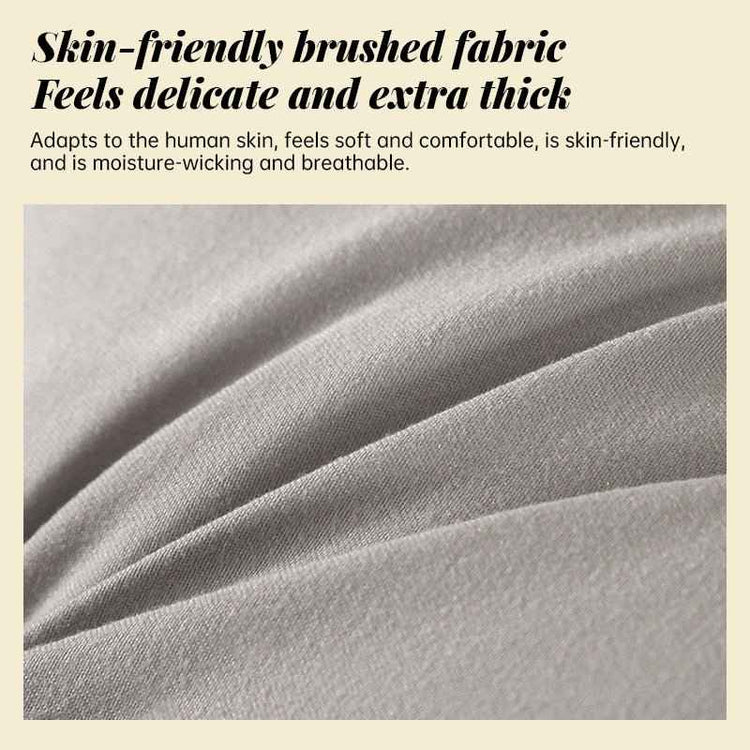 Fluffy Backrest Cushion - Classic Solid Brushed Triangular Bed Cushion for Ultimate Comfort - NOVA TRENZ