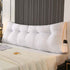 Fluffy Backrest Cushion - Classic Solid Brushed Triangular Bed Cushion for Ultimate Comfort - NOVA TRENZ