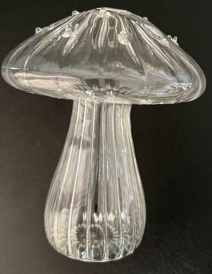 Glass Mushroom Vase for Aromatherapy & Hydroponic Flower Arrangements - Creative Home Decoration - NOVA TRENZ