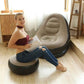 Inflatable Air Mattress Sofa - Comfortable Lazy Deck Chair & Leg Stool for Home and Outdoor Use - NOVA TRENZ