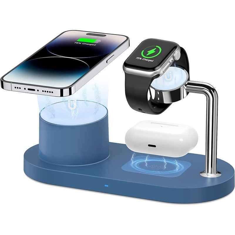 MagSafe Wireless Charger - Three-in-One Magnetic Suction for Apple Mobile Phones, 15W Fast Charging - NOVA TRENZ