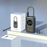 Portable Car Tire Inflator Pump - Mini Wireless Charging Electric Inflator for Bikes and Cars - NOVA TRENZ