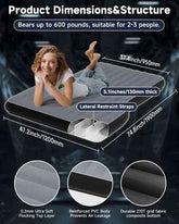 Umbrauto Tesla Y Car Camping Mattress - Thicken Air Mattress for Comfortable SUV Adventures, Gray - NOVA TRENZ